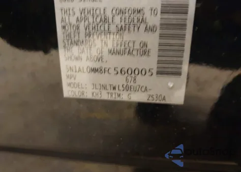 2015 Infiniti Qx60 from USA, damaged, VIN 5N1AL0MM8FC560005